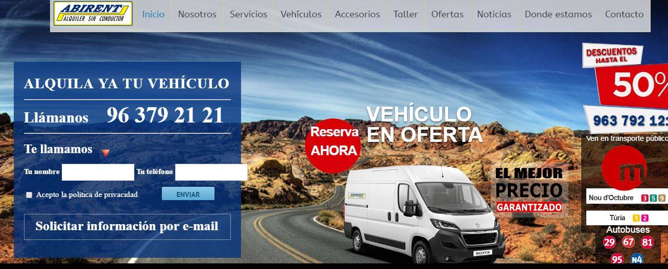 diseño pagina web valencia