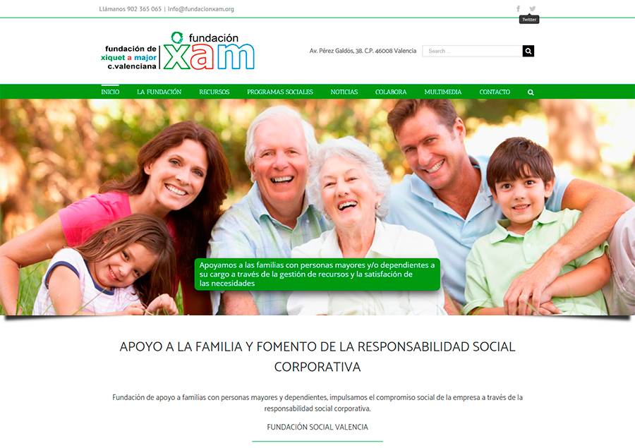 diseño web para asociaciones