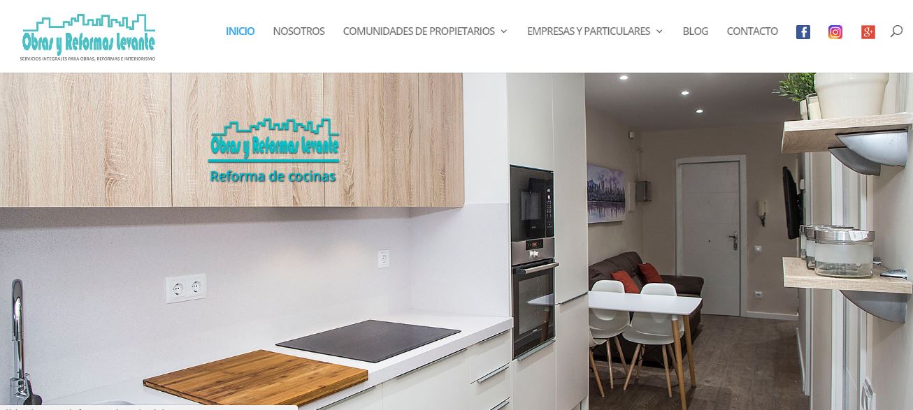 diseño web empresa reformas