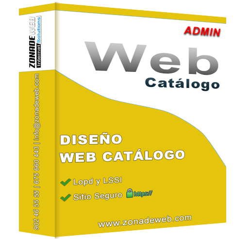 Diseño web catálogo