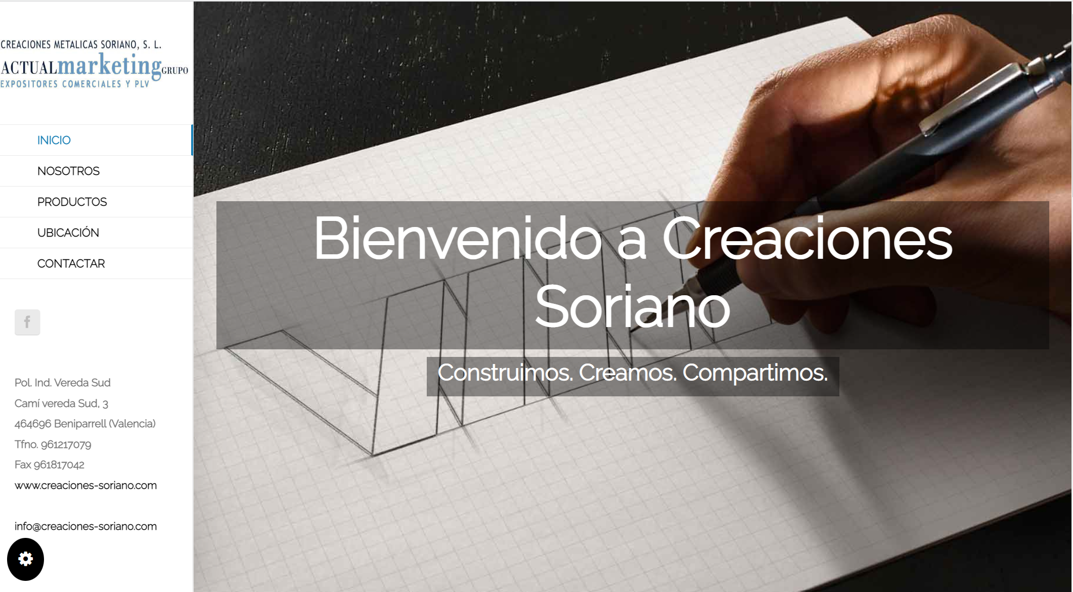 captura web creaciones-soriano