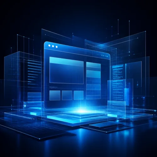 Ilustración de servicios Zonadeweb: web