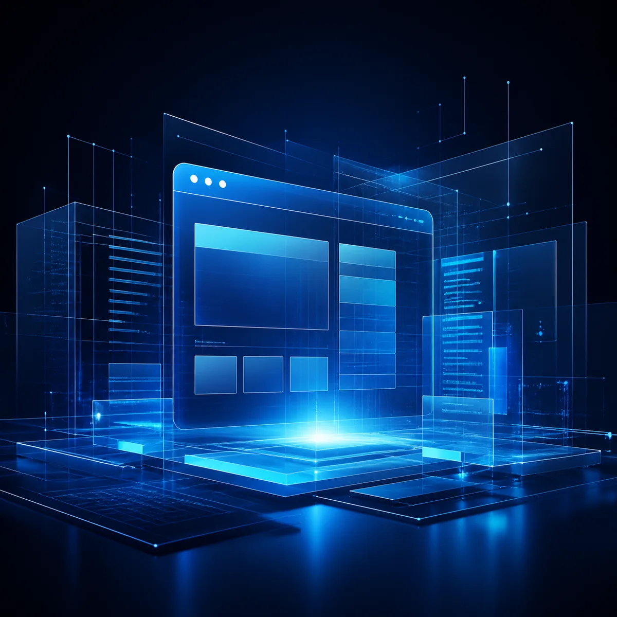 Ilustración de servicios Zonadeweb: web