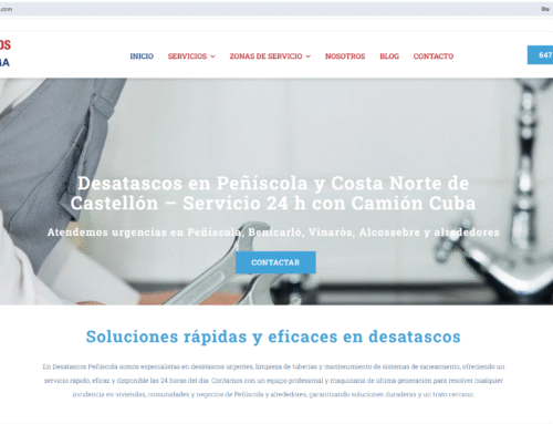 Desatascos Peñíscola